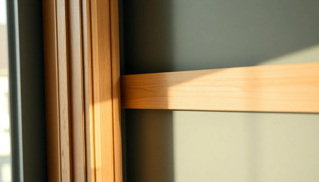 High-quality finish trim installed along wall corners and door frames, showcasing precise craftsmanship and smooth surface finish for a polished home look.