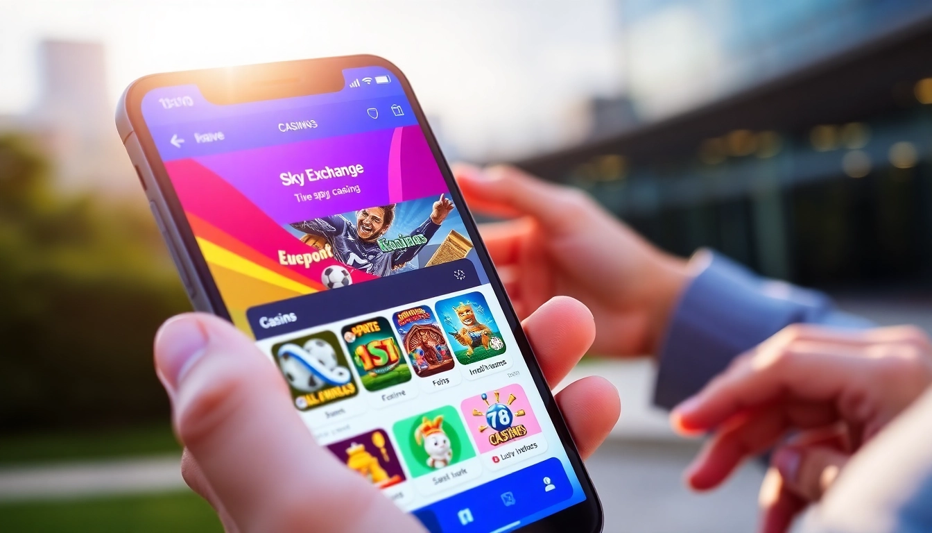 Learn how to use the Sky Exchange App for seamless sports betting and casino gaming on your device.