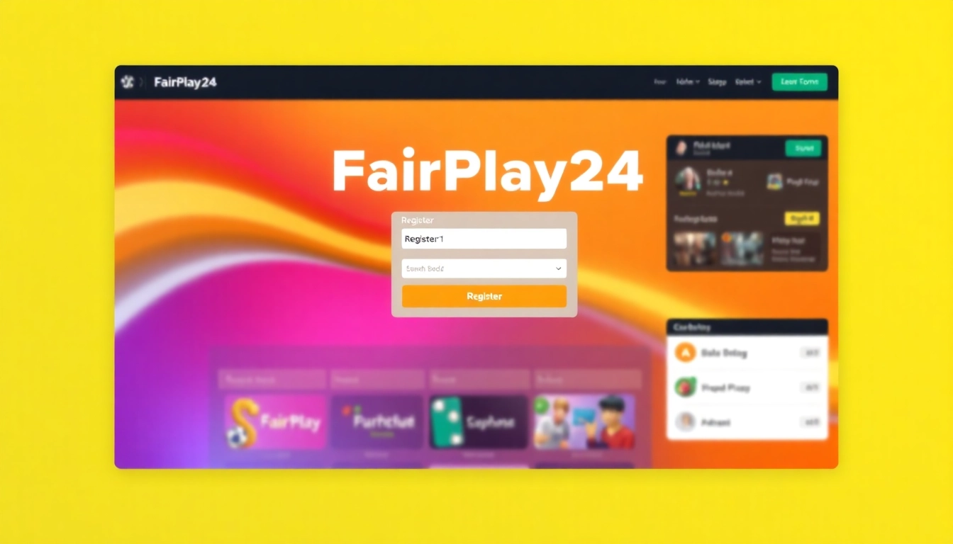 How to Easily Complete the FairPlay24 Register and Access Exciting Betting Opportunities