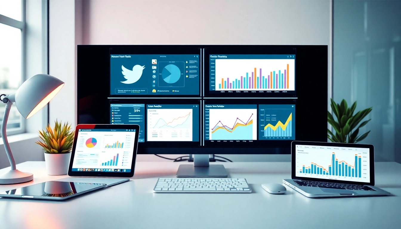 Social Commerce Business News featured on a digital device with social media icons and